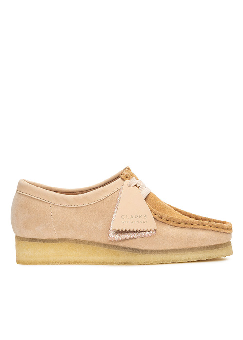 Clarks Wallabee Light Tan Suede (26163267)