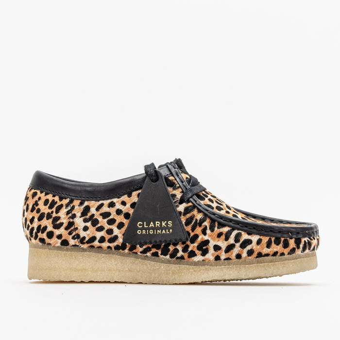 Clarks Wallabee Leopard Print (261600334)