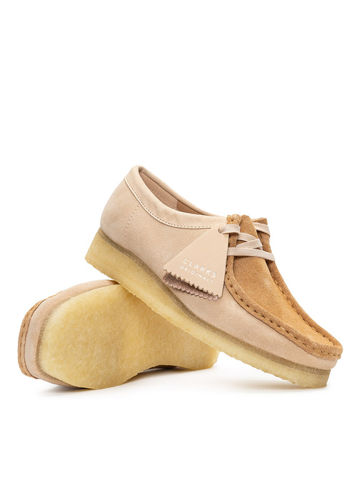 Clarks Wallabee Light Tan Suede (26163267)