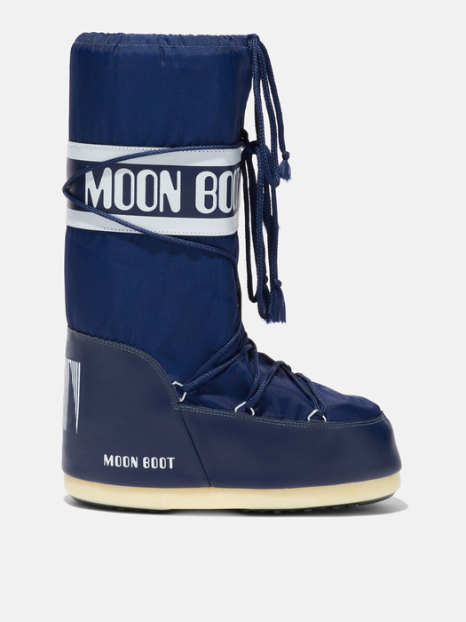 Moon Boot ICON BLUE NYLON BOOTS