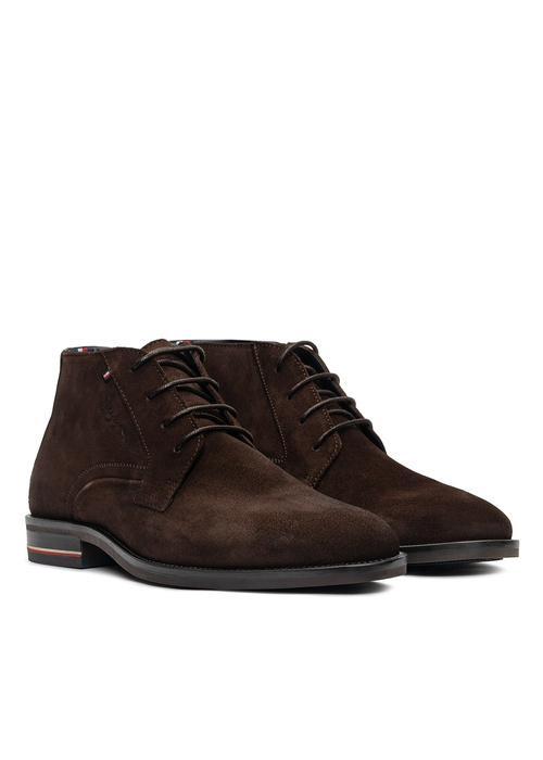 Tommy Hilfiger Signature Suede Boot (FM0FM03796-GT6)