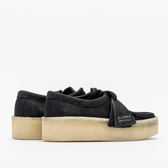 Clarks Wallabee Cup Black Nubuck (261581564)