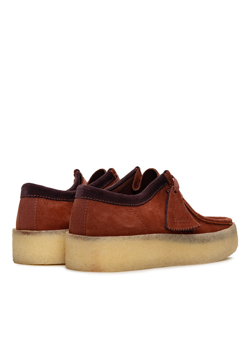 Clarks Wallabee Cup Burgundy Nubuck (26162437)