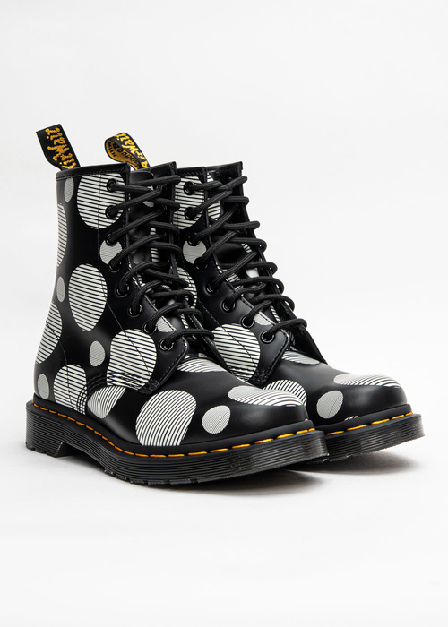 Dr. Martens 1460 Polka Dot Black Smooth (26876009)