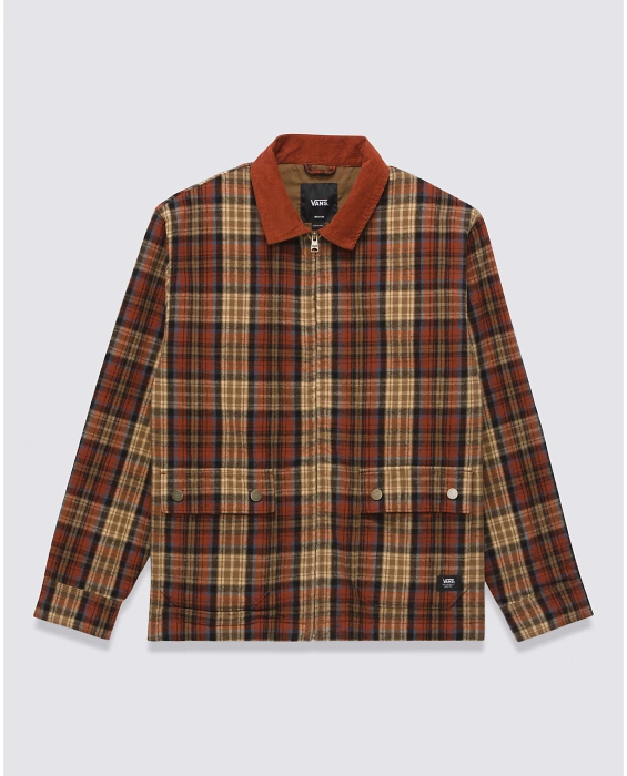 VANS WHITNEY PLAID JACKET 