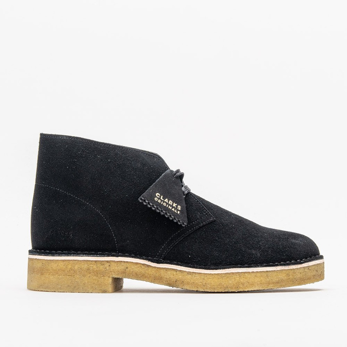 Clarks Desert Boot 221 Black Suede (261558557)