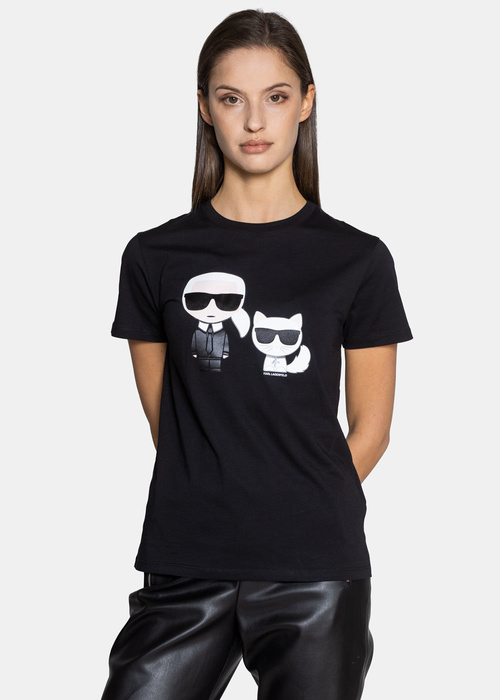 Karl Lagerfeld Ikonik & Choupette Tee (210W1724-999)