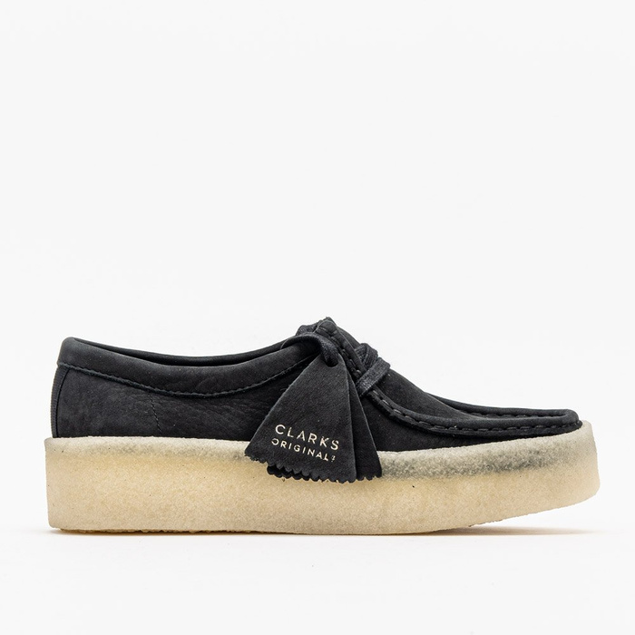 Clarks Wallabee Cup Black Nubuck (261581564)