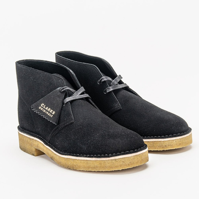 Clarks Desert Boot 221 Black Suede (261558557)