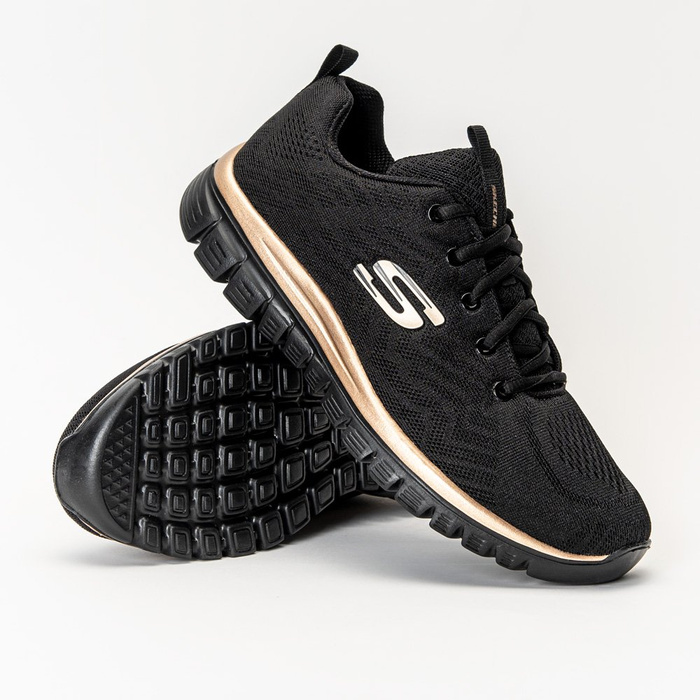 Skechers Graceful Get Connected (12615/BKRG)