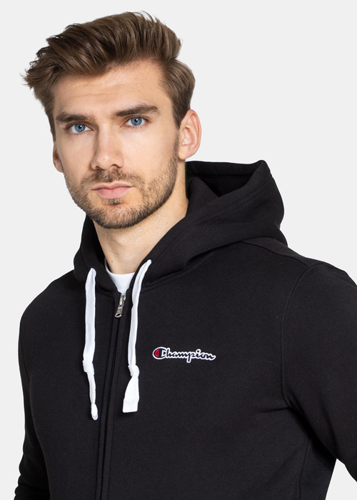 Champion Organic Cotton Blend Small Script Logo Zip-Up (216477-KK001)