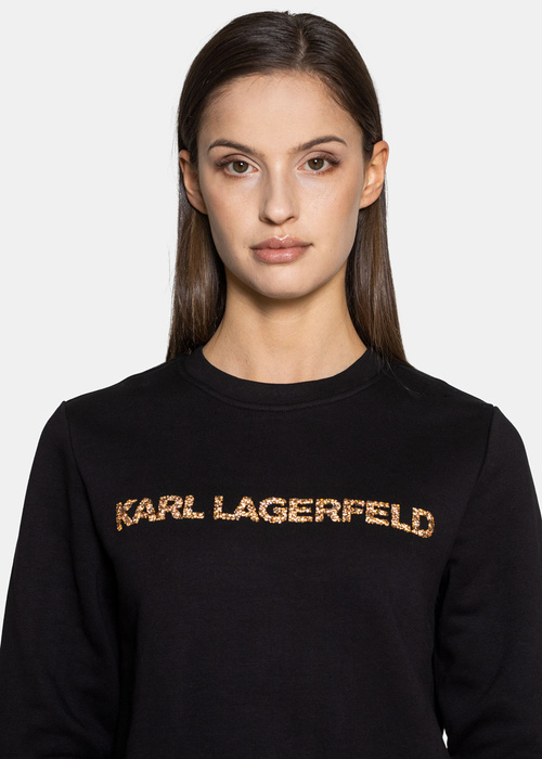 Karl Lagerfeld Kandy Krush Logo Sweatshirt (216W1810-999)