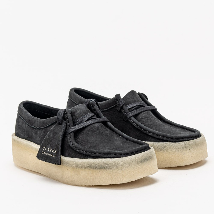 Clarks Wallabee Cup Black Nubuck (261581564)