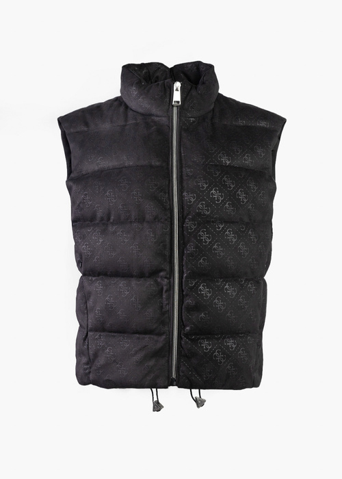 GUESS JOLE SUEDE PUFFER VEST