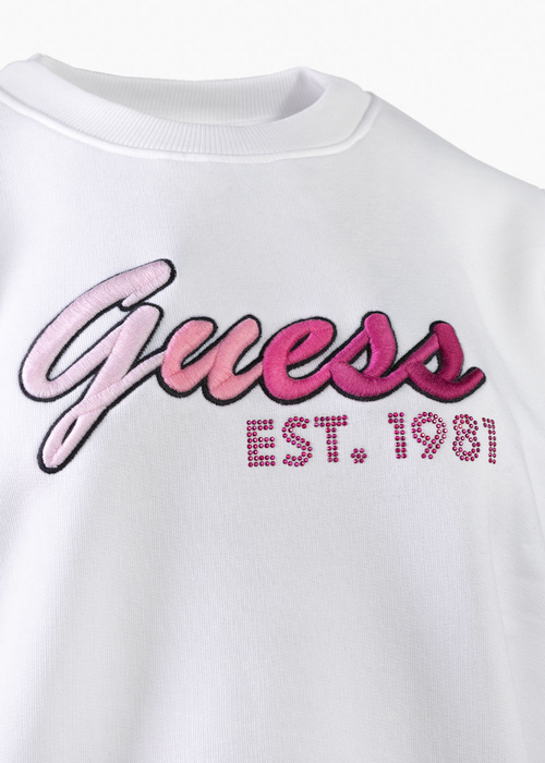 GUESS CN 3D PATCH SWEATSHIRT