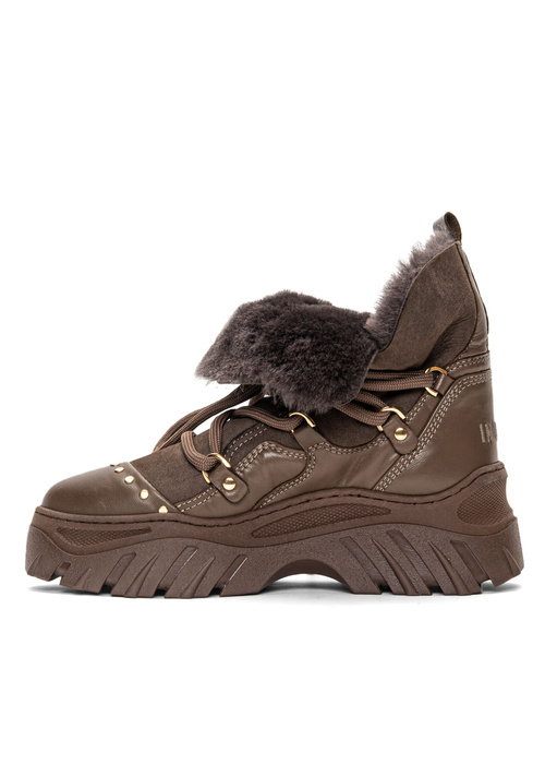 INUIKII Sneaker Trekking Plain Taupe (70202-114)