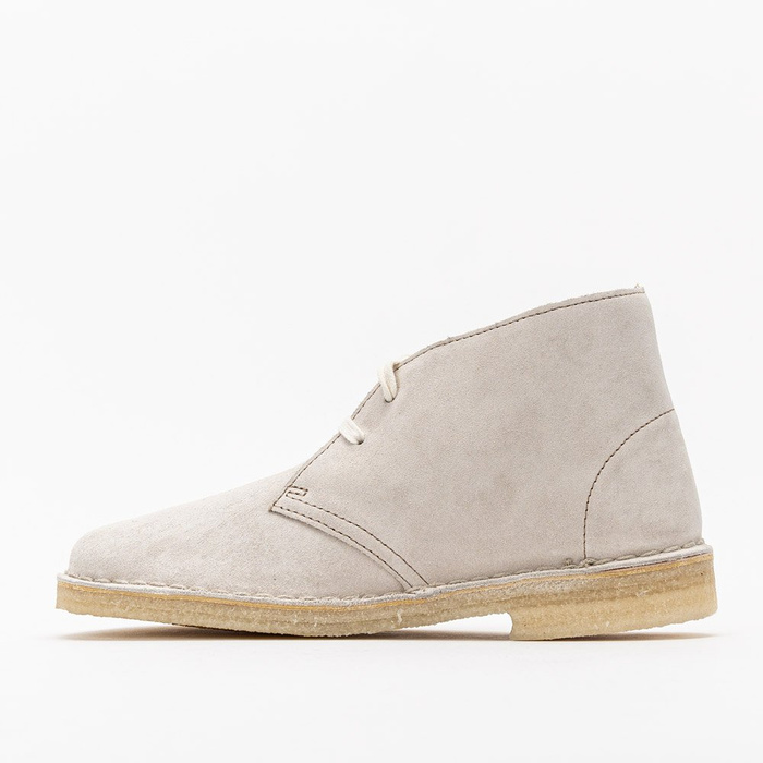 Clarks Desert Boot Off White Suede (261566904)