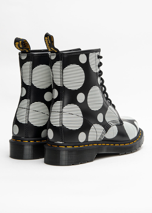 Dr. Martens 1460 Polka Dot Black Smooth (26876009)