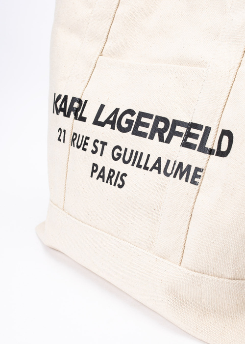 KARL LAGERFELD RSG XL CANVAS SHOPPER