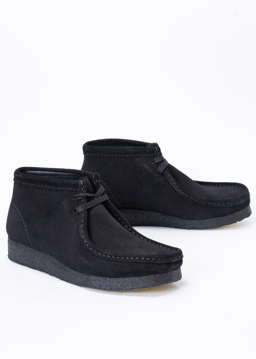 Clarks Wallabee Boot Black Suede (26155521)