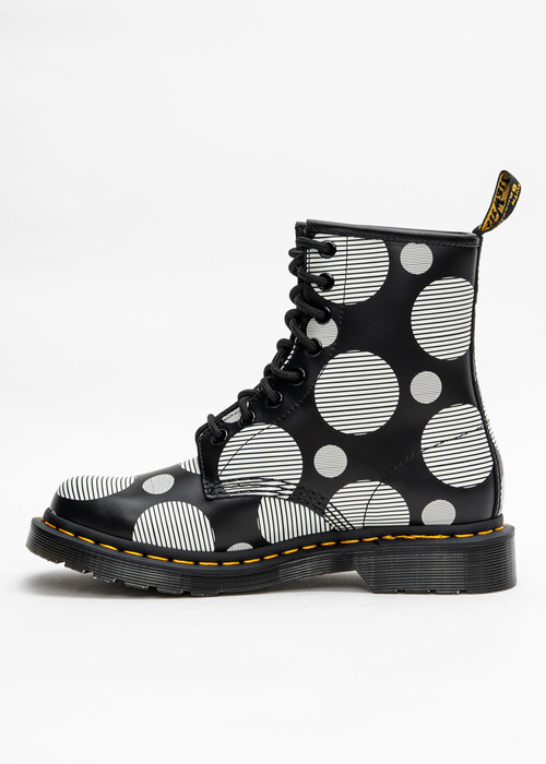 Dr. Martens 1460 Polka Dot Black Smooth (26876009)