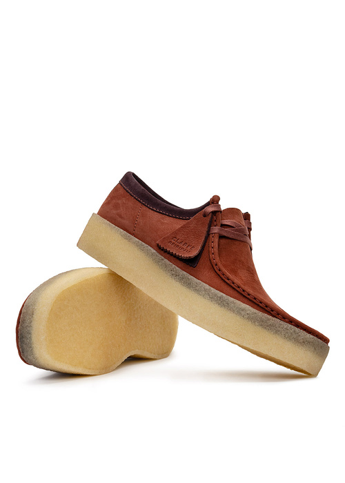 Clarks Wallabee Cup Burgundy Nubuck (26162437)