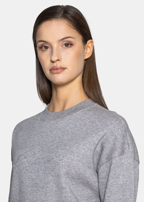 Karl Lagerfeld Crop Sweat W/Logo (216W1811-255)