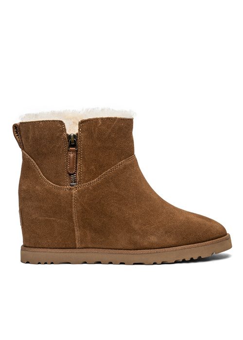 UGG W Classic Femme Zip Mini (1117535-CHE)