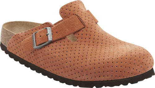 BIRKENSTOCK BOSTON LEVE DOTTED BURNT ORANGE