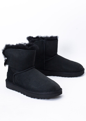 UGG W Mini Bailey Bow II (1016501-BLK)