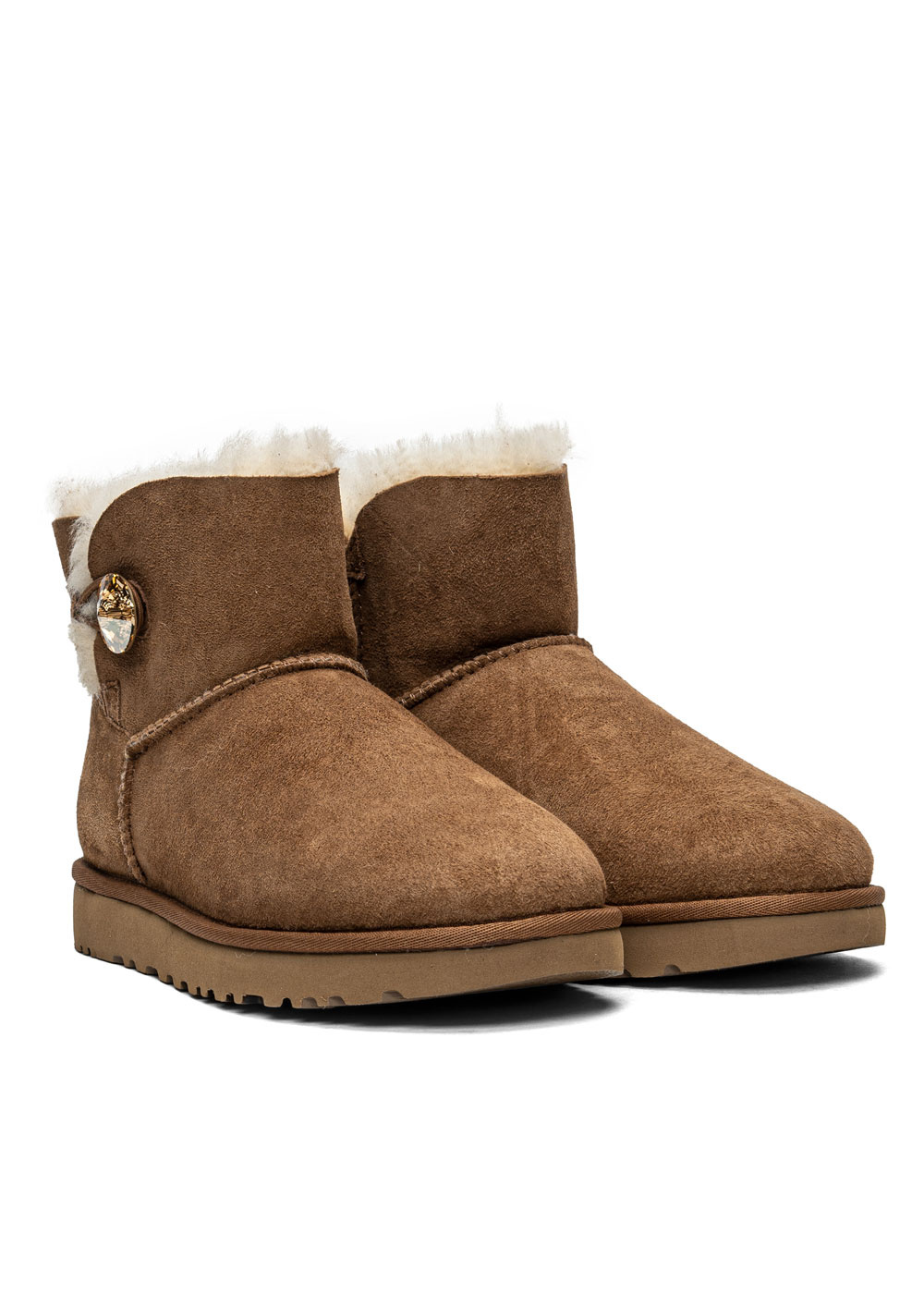 UGG W Mini Bailey Button Bling 1016554 CTGL 139 99 Sneaker Peeker I migliori sconti Calzature abbigliamento e accessori Street Trekking Sport Lifestyle