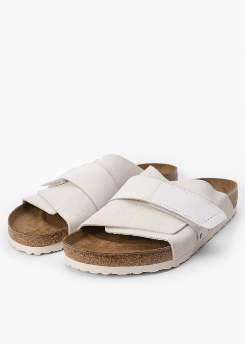 BIRKENSTOCK KYOTO LENB/LEVE ANTIQUE WHITE