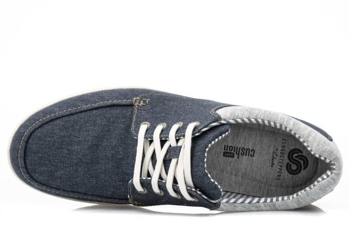 CLARKS Step Isle Lace Navy (261327647)