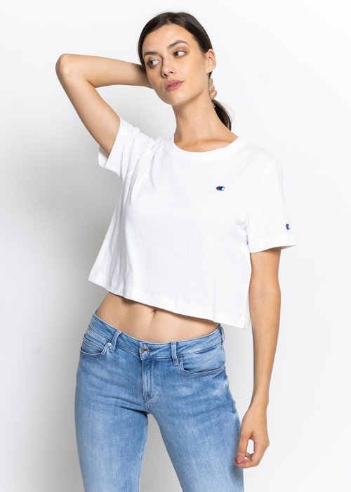 Champion Reverse Weave Crewneck Croptop (112731-WW001)