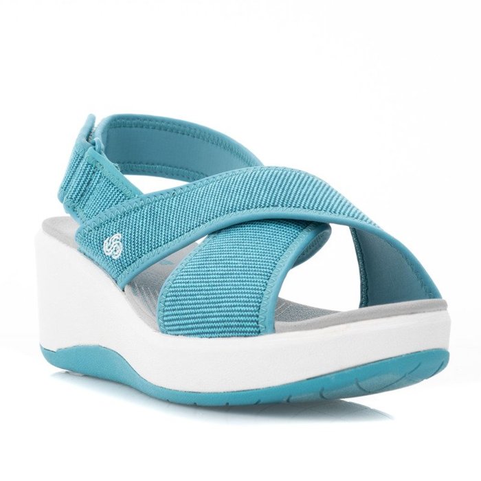 Clarks Step Cali Cove Aqua - Sanda?y (261407424)