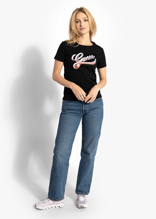 GUESS SS CN SHADED LOGO TEE