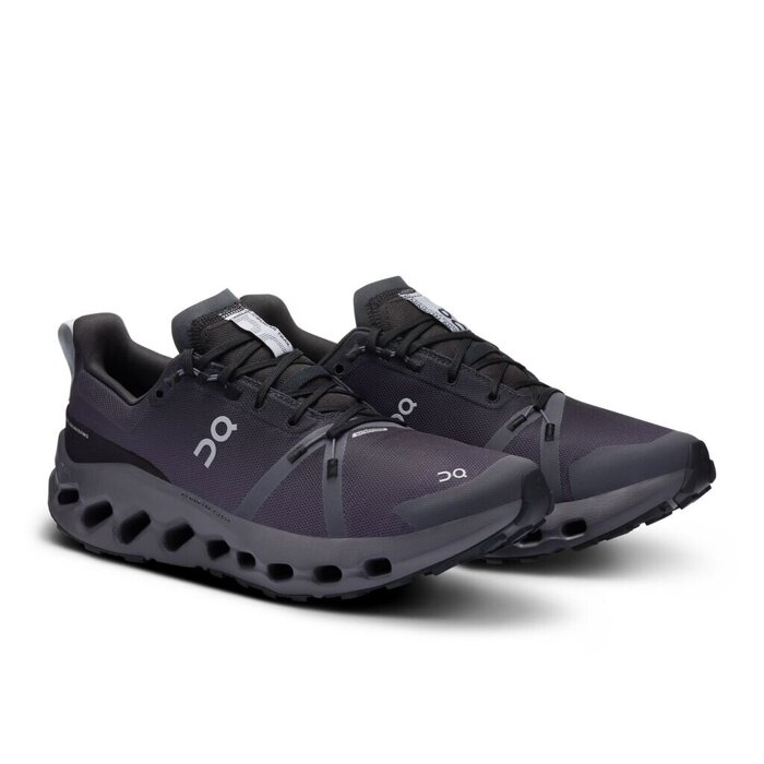 ON CLOUDSURFER TRAIL WATERPROOF BLACK | ECLIPSE