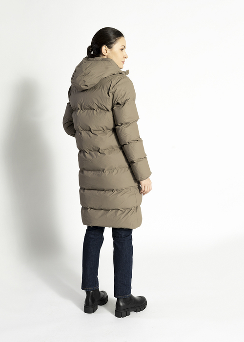 Rains Long Puffer Jacket