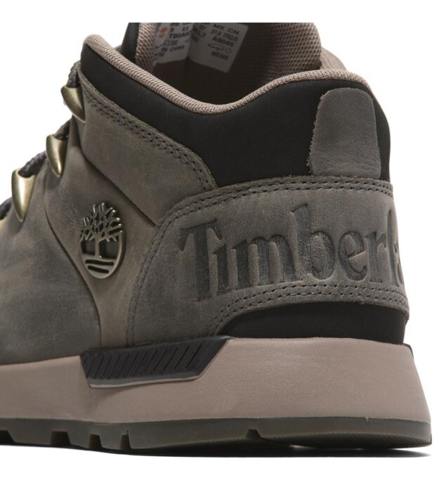 Timberland Sprint Trekker MID LACE UP SNEAKER MEDIUM GREY FULL GRAIN