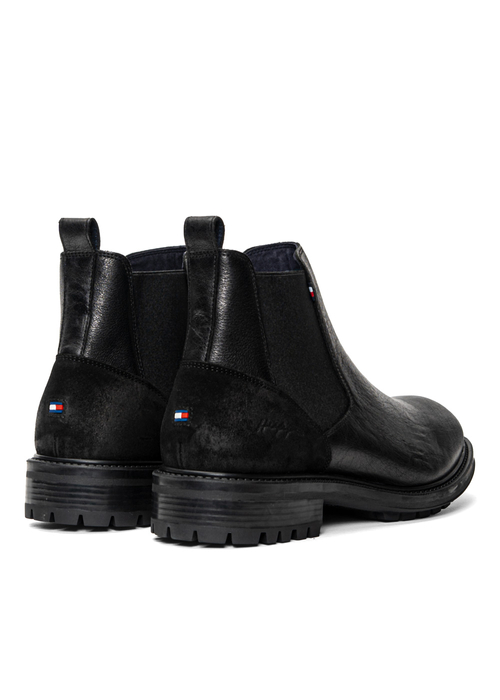 Tommy Hilfiger Leather Boot (FM0FM03783-BDS)