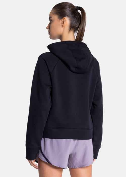 Under Armour Rival Fleece Mesh Hoodie (1365844-001)